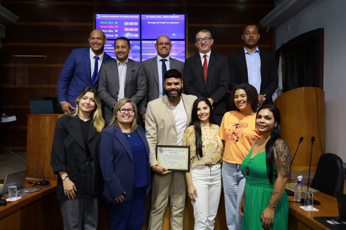 Homenagem da Câmara Municipal de Angra dos Reis